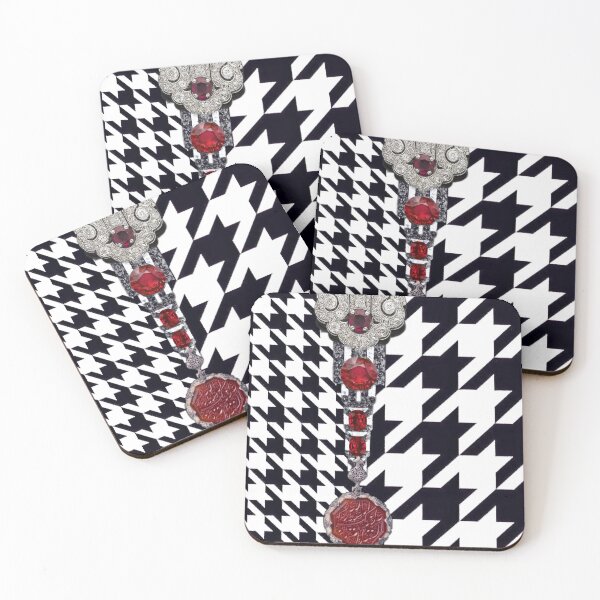 Item preview, Ediemagic Houndstooth with Jewels designed and sold by Ediemagic.