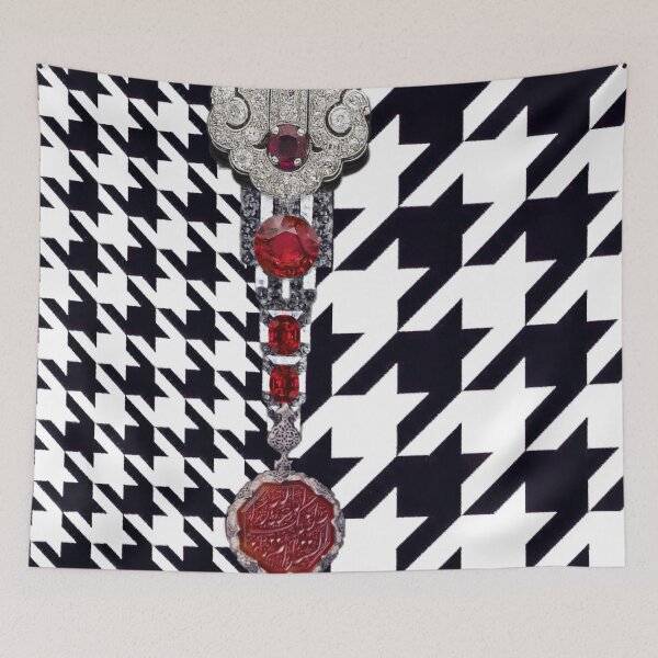 Item preview, Ediemagic Houndstooth with Jewels designed and sold by Ediemagic.