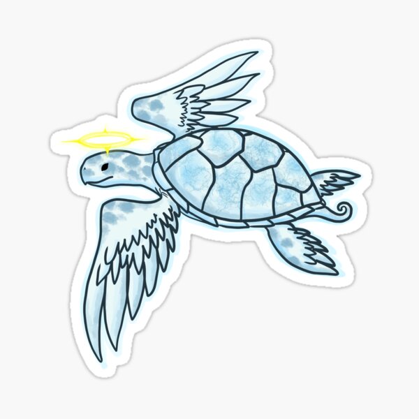 Turtle Sonny Angel Sticker for Sale by euforic