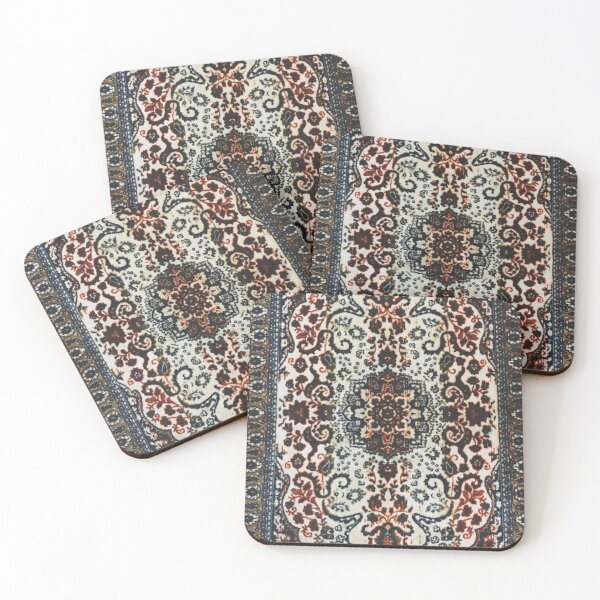 Item preview, Antique persian carpet oriental rug designed and sold by salahnewdesign.