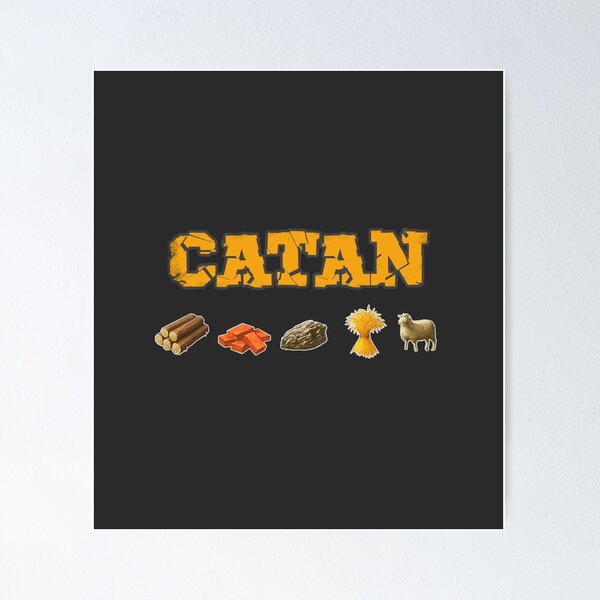 Item preview, Recursos (CATAN) designed and sold by ARTEMIDA'S STORE.