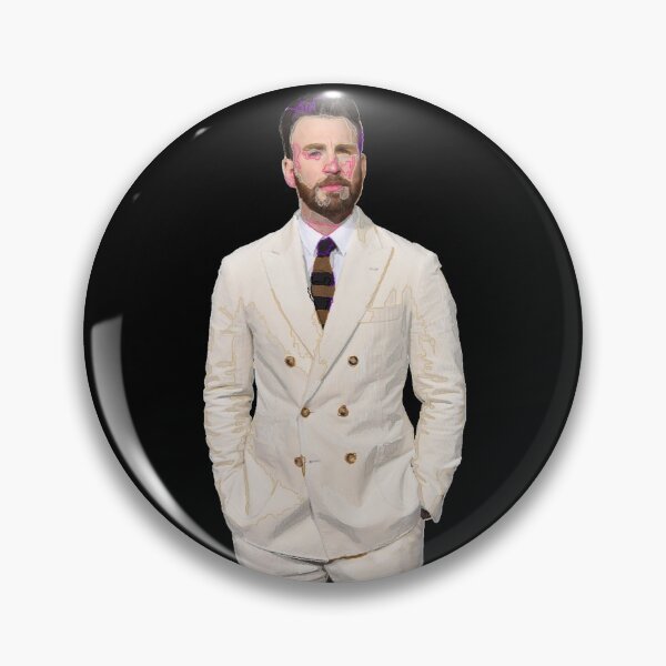 Item preview, Chris Evans illustrative portrait designed and sold by MarioColtello.