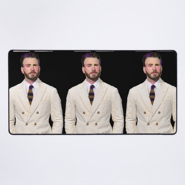 Item preview, Chris Evans illustrative portrait designed and sold by MarioColtello.