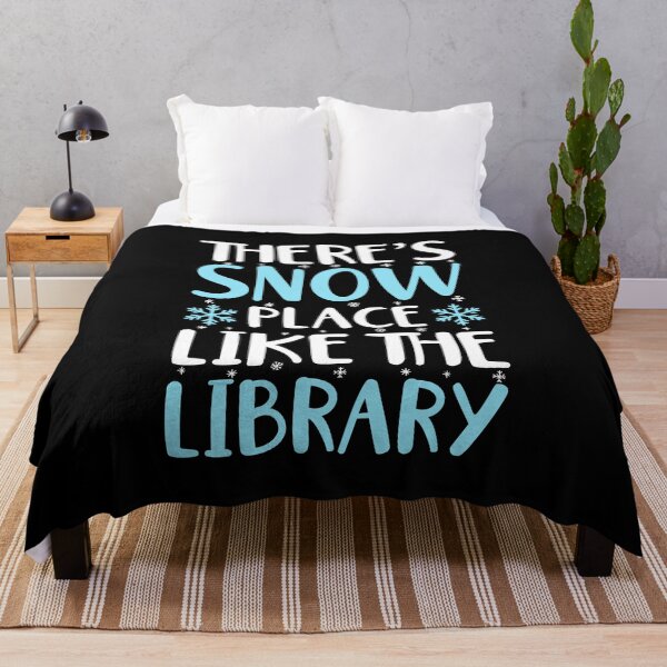 Item preview, Christmas School Librarian There’s Snow Place Like the Library Curator Gift for Bookworm Reading Lovers designed and sold by Shopnetro.