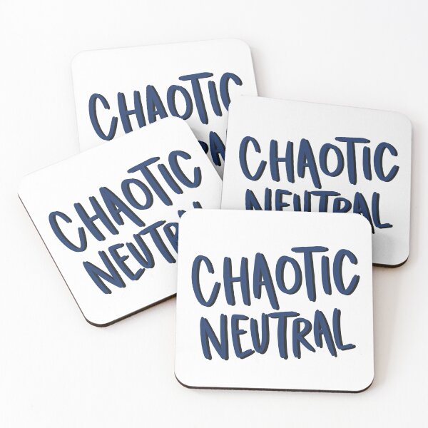 Item preview, Chaotic Neutral Alignment Handwritten  designed and sold by ladystromas.