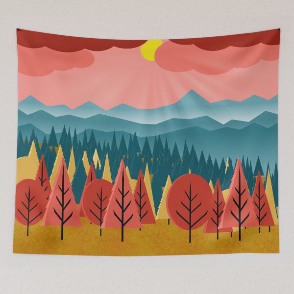 Item preview, Landscape of a forest in the north designed and sold by Javier Narváez Solarte.