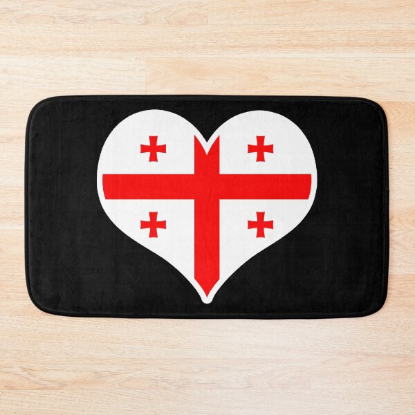 Item preview, Georgia Flag Heart designed and sold by PKHalford.