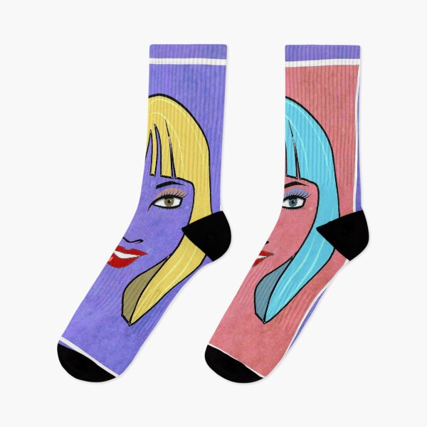 Item preview, Young Girl Psychedelic Abstract Multiple Print designed and sold by posterbobs.