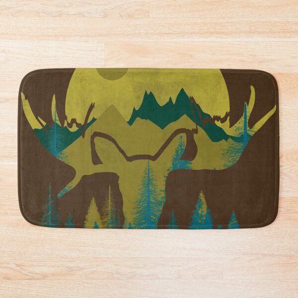 Item preview, Moose land designed and sold by cesartorresart.