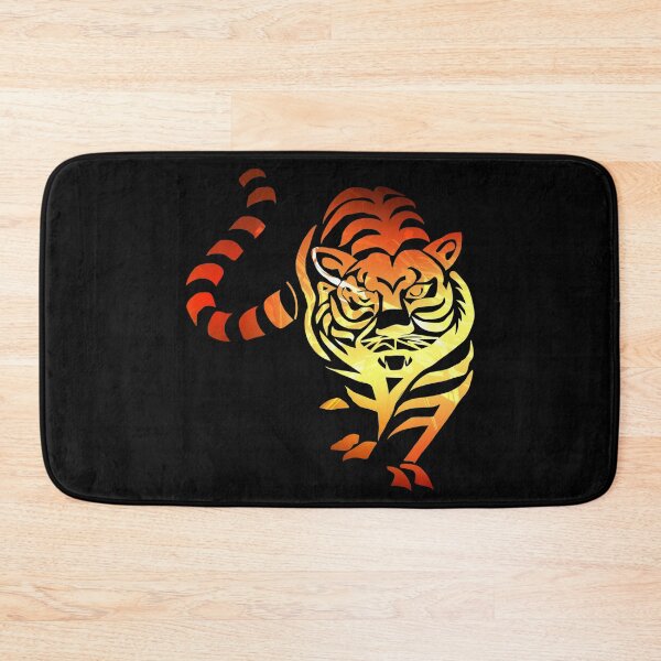 Item preview, 2022 Year of the Tiger Flaming Stalking Tiger designed and sold by Trinket-Trickster.