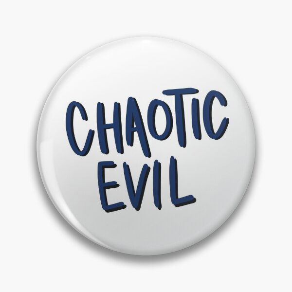 Item preview, Chaotic Evil Alignment Handwritten  designed and sold by ladystromas.