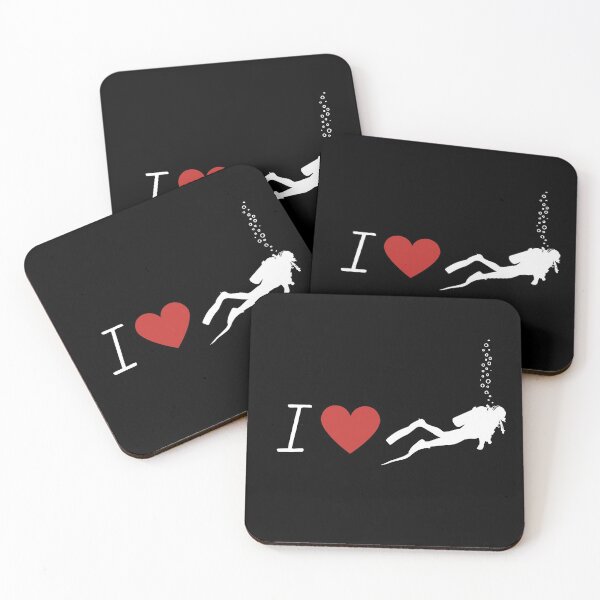 Item preview, I LOVE Scuba Diving designed and sold by Nostraw.