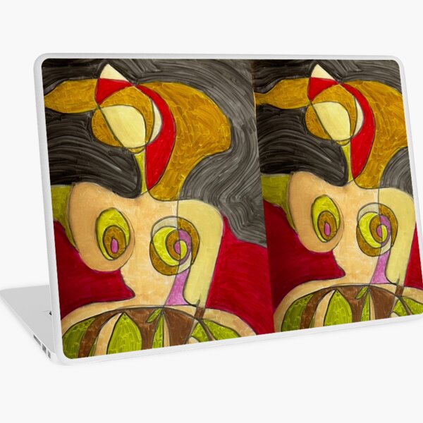 Woman and Nature Laptop Skin