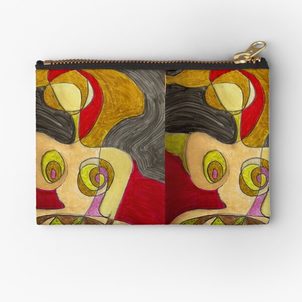 Woman and Nature Zipper Pouch