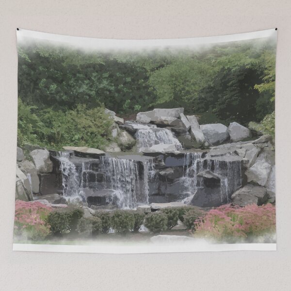 Item preview, Waterfalls Within The Garden designed and sold by KirtTisdale.