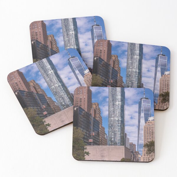 Item preview, Skyscrapers in the New York Financial district designed and sold by WorldScenery.