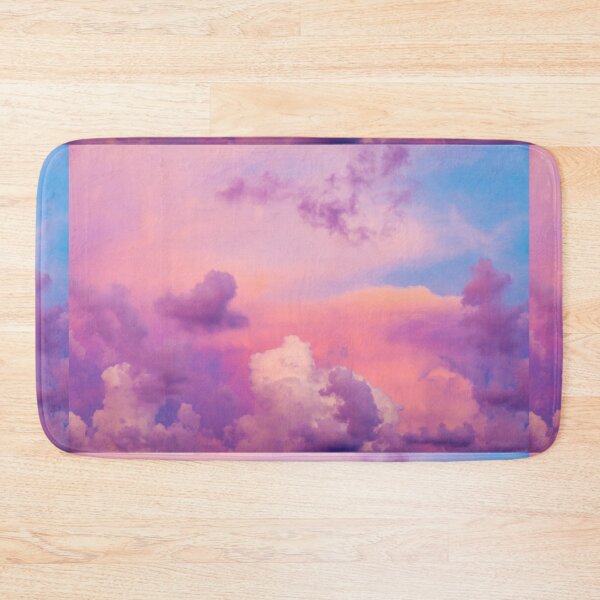 Item preview, Cotton Candy Pink & Purple Clouds  designed and sold by newburyboutique.