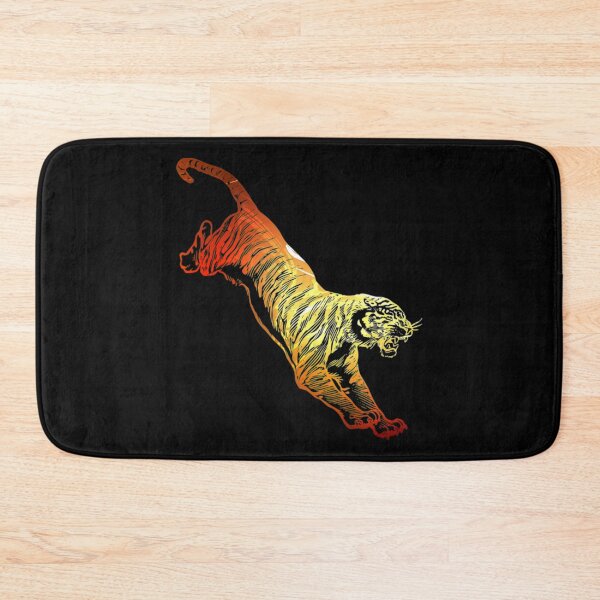 Item preview, 2022 Year of the Tiger - Flaming Leaping Tiger designed and sold by Trinket-Trickster.