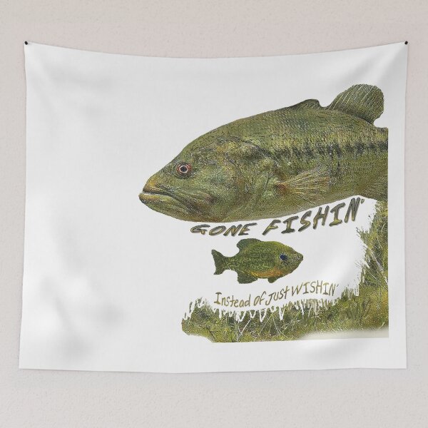 Item preview, GONE FISHIN designed and sold by THE AMERICAN TEEVANGELIST.
