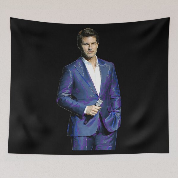 Item preview, Tom Cruise illustrative portrait designed and sold by MarioColtello.