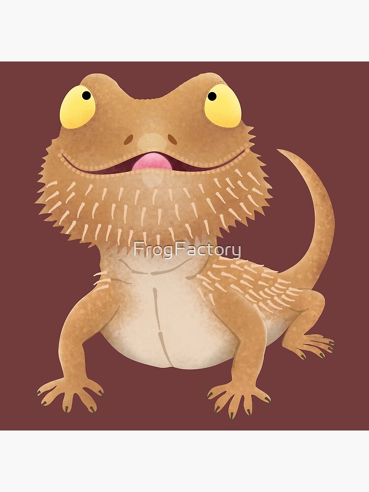 Adhi Dana - Lizard Cartoon Character
