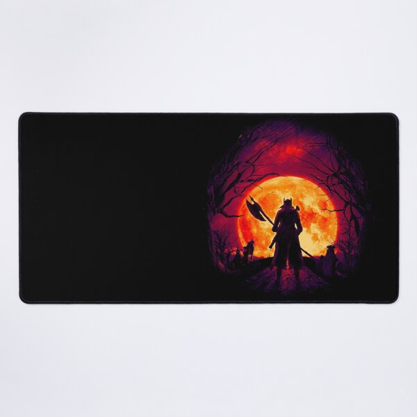 A Blood Moon's Night (Bloodborne) Mauspad XXL