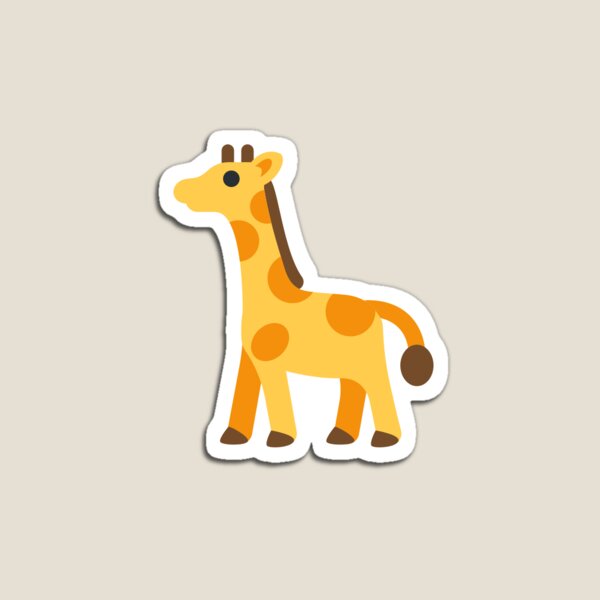 Item preview, Super Auto Pets Giraffe Emoji designed and sold by Shop4Gamers.