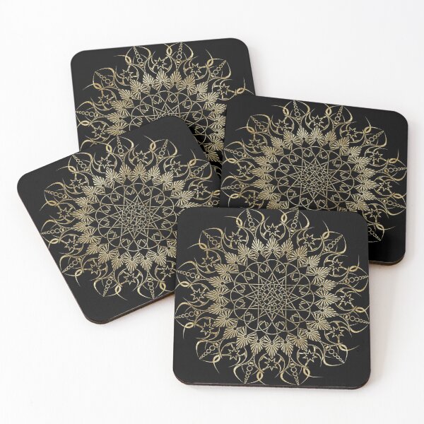 Item preview, Mandala of the Watcher - Golden designed and sold by GrondinDesigns.