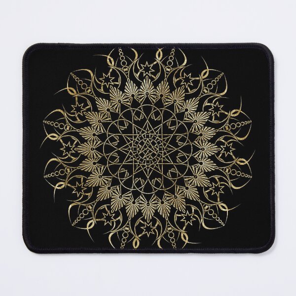 Item preview, Mandala of the Watcher - Golden designed and sold by GrondinDesigns.