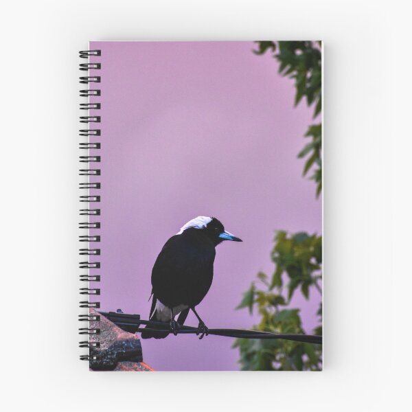 Item preview, Purple Sky Magpie designed and sold by Gabrielle Pattenden.