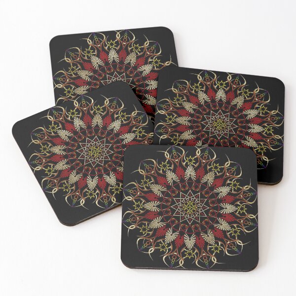 Item preview, Mandala of the Watcher - Ember designed and sold by GrondinDesigns.