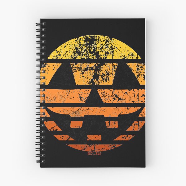 Item preview, Jack-O-Lantern Retro Sunset (Distressed Version) designed and sold by JanGrackle.
