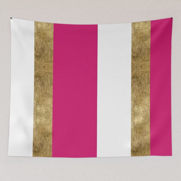Item preview, Girly Simple Gold Pink and White Color Blocks designed and sold by Blkstrawberry.