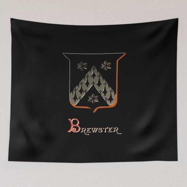 Item preview, Brewster Family Coat of Arms designed and sold by Heraldica.