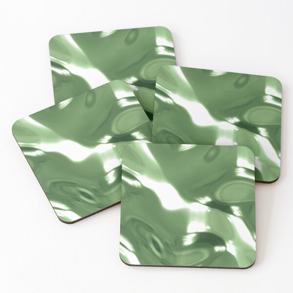 Item preview, Liquid Metal Minty Green designed and sold by James-Cole.