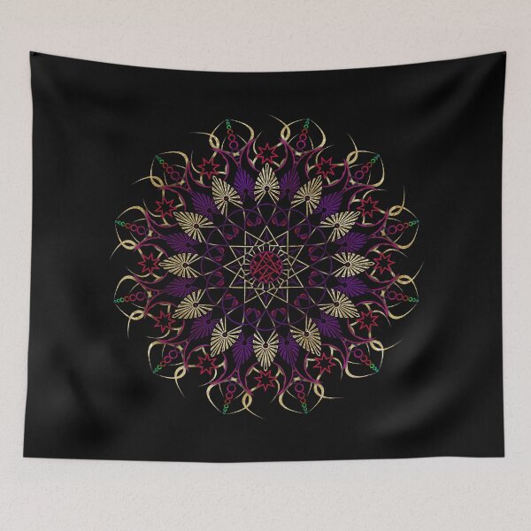 Item preview, Mandala of the Watcher - Mystic designed and sold by GrondinDesigns.
