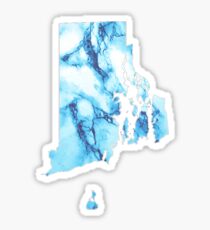 Marble Rhode Island Sticker