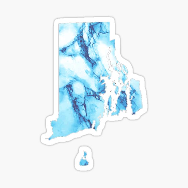 Marble Rhode Island Sticker
