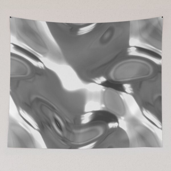 Item preview, Liquid Metal Silver Chrome designed and sold by James-Cole.