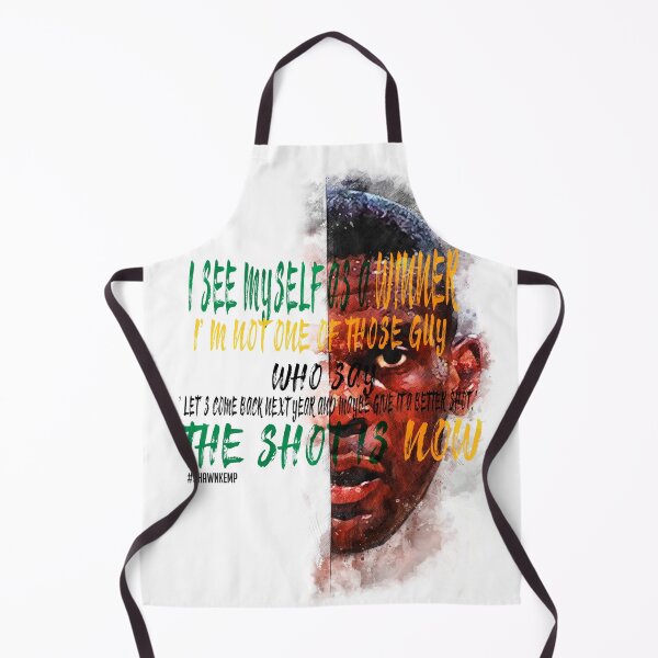 Item preview, Shawn Kemp Inspiration Saying Motivational Quote Watercolor sketching Positive quote: I see myself as a winner... The shot is now. designed and sold by scribblelife.