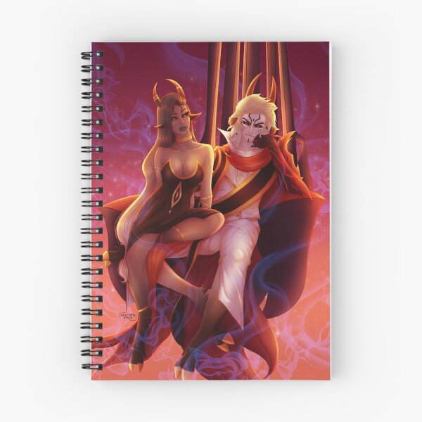 Item preview, Lucio y Ashe - Devil Realm designed and sold by aurora-mun.