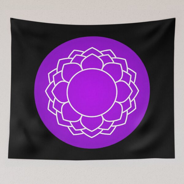 Item preview, Reiki Crown Sahasrara Chakra designed and sold by Working Pajama.