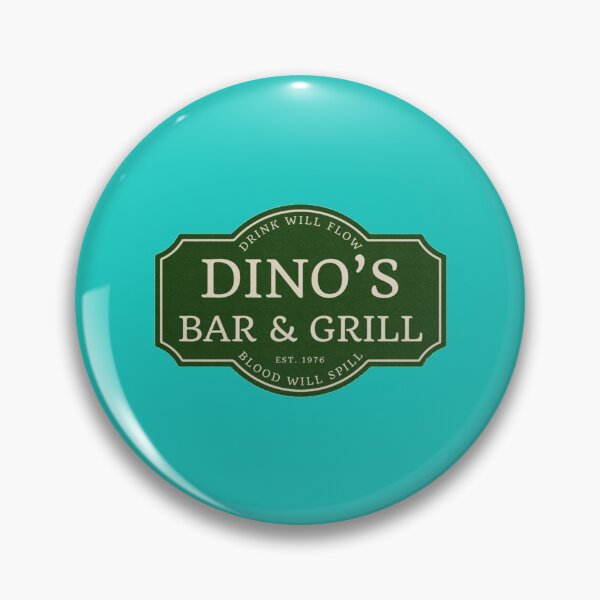 Item preview, Dino_s Bar and Grill   designed and sold by Valliantify.
