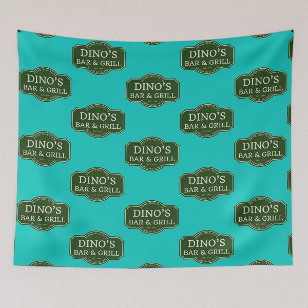 Item preview, Dino_s Bar and Grill   designed and sold by Valliantify.