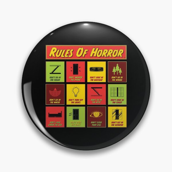 Item preview, Rules of Horror - Icon designed and sold by CuriousCurios.