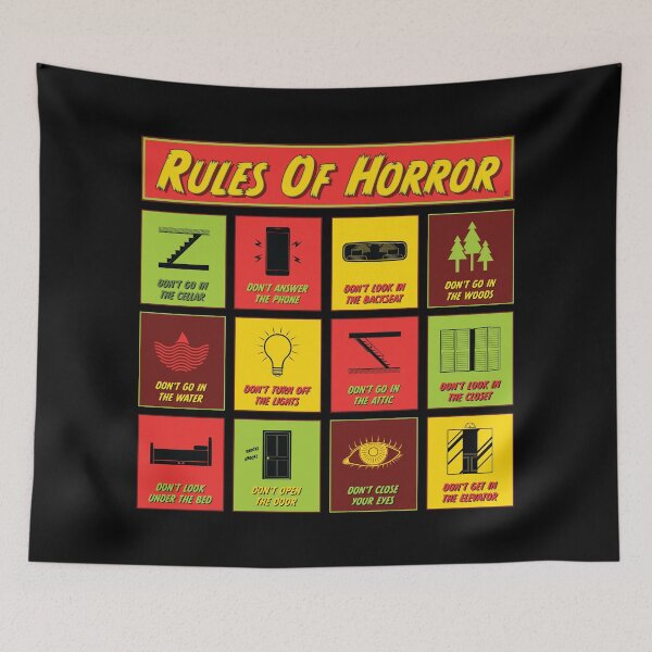Item preview, Rules of Horror - Icon designed and sold by CuriousCurios.