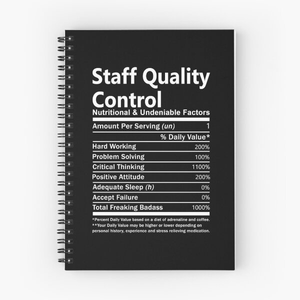 Item preview, Staff Quality Control T Shirt - Nutritional and Undeniable Factors Gift Item Tee designed and sold by oslandefren.