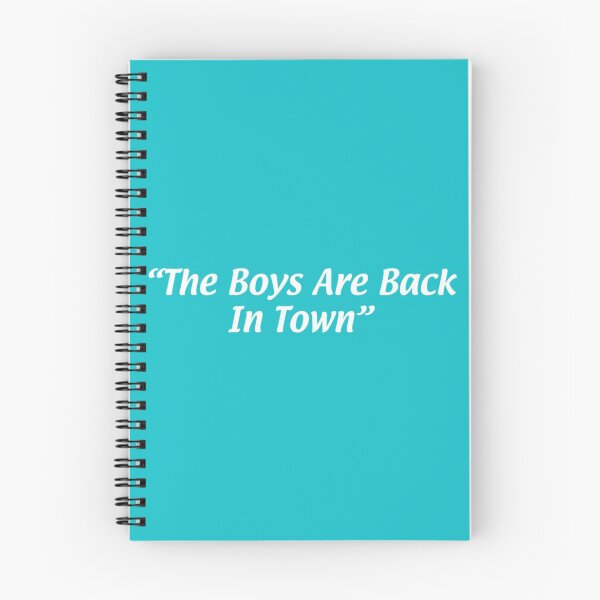 Item preview, The Boys are Back in town   designed and sold by Valliantify.