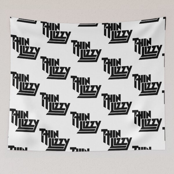 Item preview, thin lizzy text       designed and sold by Valliantify.