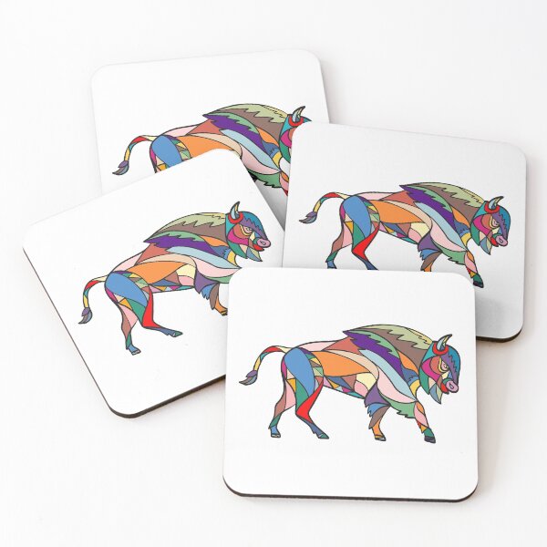 Item preview, Colorful Buffalo designed and sold by Joricherry.